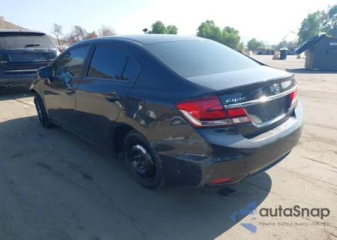 2013 Honda Civic Lx из США, поврежденный, VIN 2HGFB2F53DH586795